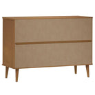 Klassieke houten ladekast van massief grenenhout in Scandinavische stijl - Commodes & ladekasten