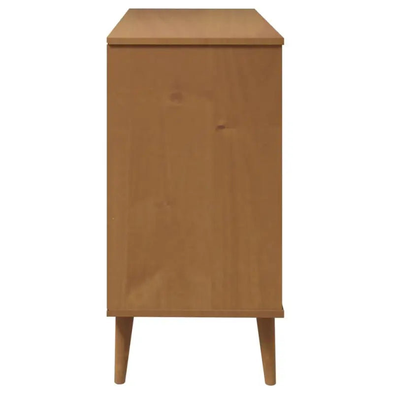 Klassieke houten ladekast van massief grenenhout in Scandinavische stijl - Commodes & ladekasten