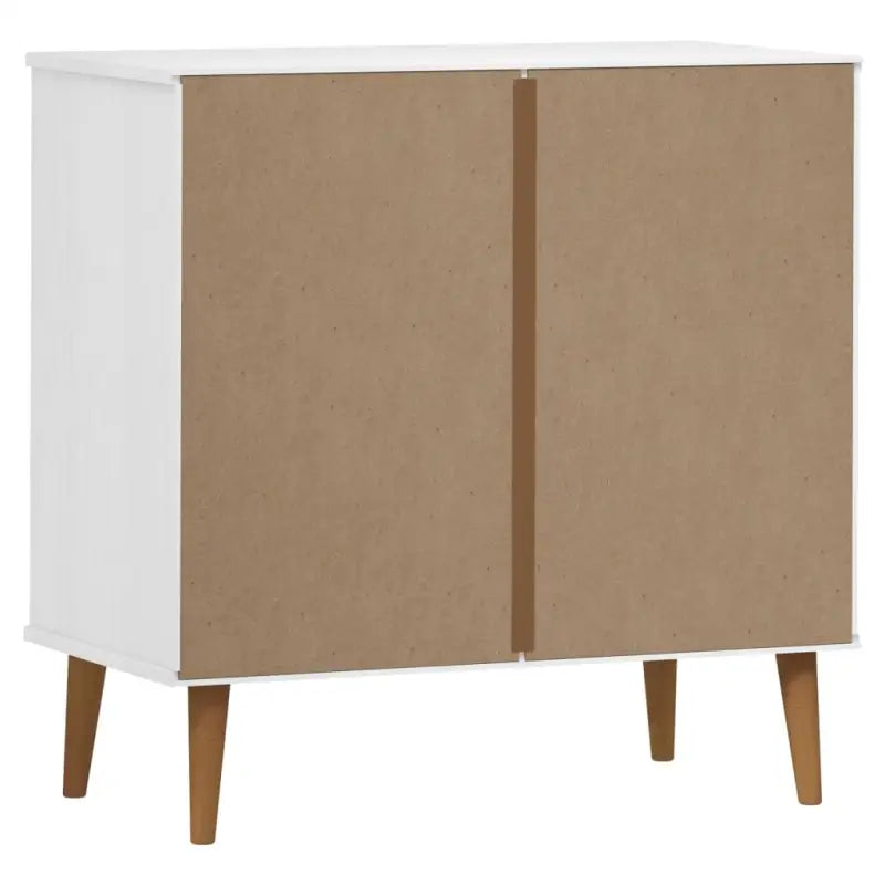 Klassieke houten ladekast van massief grenenhout voor scandinavisch interieur - Commodes & ladekasten