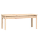 Klassieke houten tuinset met massief grenenhout en stevig tafelblad - Tuinsets