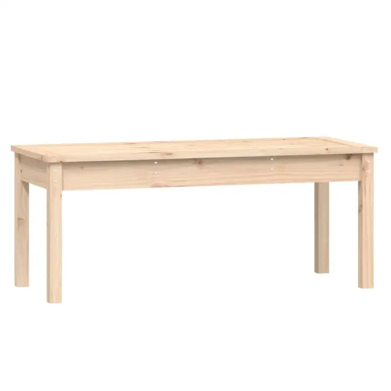 Klassieke houten tuinset met massief grenenhout en stevig tafelblad - Tuinsets