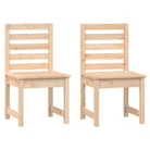 Klassieke houten tuinset van massief grenenhout met stevig tafelblad - Tuinsets