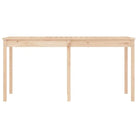 Klassieke houten tuintafel van massief grenenhout voor buiten - Tuintafels