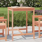 Klassieke Massief Grenenhouten Tuintafel voor buitengebruik - Natuurlijk douglashout / 82.5 x 82.5 x 110 cm / 1