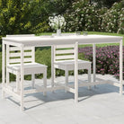 Klassieke Massief Grenenhouten Tuintafel voor buitengebruik - Wit grenenhout / 203.5 x 90 x 110 cm / 1 - Tuintafels