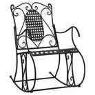 Klassieke metalen tuinschommelbank voor gezellige buitenmomenten - Tuinbanken