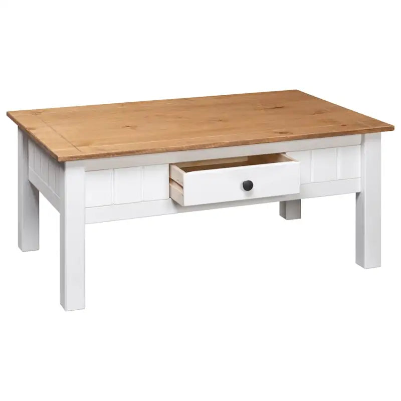 Klassieke salontafel van massief grenenhout voor een tijdloos interieur - Salontafels