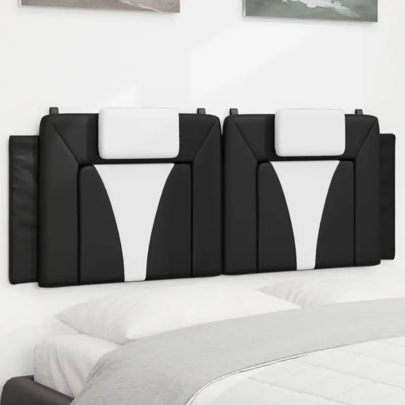Klassieke schoonheid Hoofdborden en Voetborden voor een stijlvolle slaapkamer - Zwart en wit / 140 cm / 1 - Hoofdborden