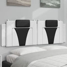 Klassieke schoonheid Hoofdborden en Voetborden voor een stijlvolle slaapkamer - Wit en zwart / 160 cm / 1 - Hoofdborden