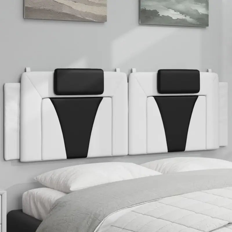 Klassieke schoonheid Hoofdborden en Voetborden voor een stijlvolle slaapkamer - Wit en zwart / 160 cm / 1 - Hoofdborden