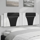 Klassieke schoonheid Hoofdborden en Voetborden voor een stijlvolle slaapkamer - Wit en zwart / 180 cm / 1 - Hoofdborden