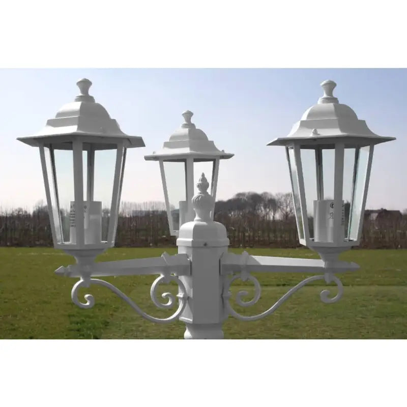 Klassieke tuinlantaarn met drie armen en 215 cm lengte - Buitenverlichting