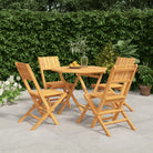 Klassieke tuinset van massief teakhout voor een comfortabele ervaring - Zonder armleuning / Achthoekig - Tuinsets
