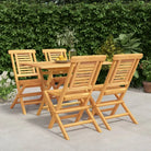 Klassieke tuinset van massief teakhout voor een comfortabele ervaring - Tuinsets