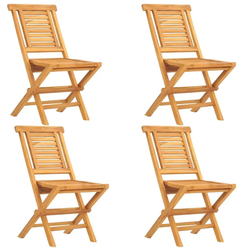 Klassieke tuinset van massief teakhout voor een comfortabele ervaring - Tuinsets