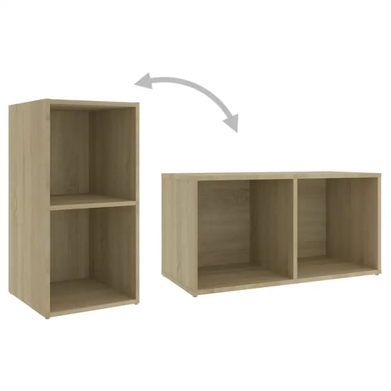 Klassieke tv-meubel in bewerkt hout met trendy en praktische uitstraling - Tv-meubels
