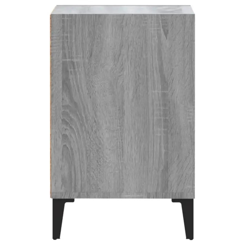 Klassieke Tv-meubel in grijs sonoma met bewerkt hout - Tv-meubels
