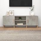 Klassieke Tv Meubel van Bewekt Hout voor een Stijlvolle Woonruimte - Betongrijs / 1 - Tv-meubels