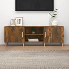 Klassieke Tv Meubel van Bewekt Hout voor een Stijlvolle Woonruimte - Gerookt eiken / 1 - Tv-meubels