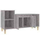 Klassieke Tv-meubel van bewerkt hout in grijs sonoma stijl - Tv-meubels