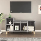 Klassieke Tv-meubel van bewerkt hout in grijs sonoma stijl - Tv-meubels