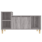 Klassieke Tv-meubel van bewerkt hout in grijs sonoma stijl - Tv-meubels