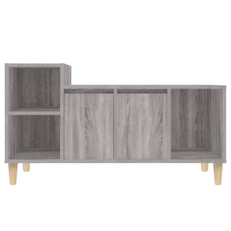 Klassieke Tv-meubel van bewerkt hout in grijs sonoma stijl - Tv-meubels