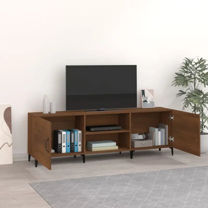 Klassieke Tv-meubel van bewerkt hout met hoge kwaliteit en vochtbestendigheid - Tv-meubels