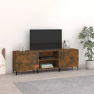 Klassieke Tv-meubel van bewerkt hout met hoge kwaliteit en vochtbestendigheid - Gerookt eiken / 1 - Tv-meubels
