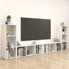 Klassieke tv-meubel van bewerkt hout met trendy design - Tv-meubels