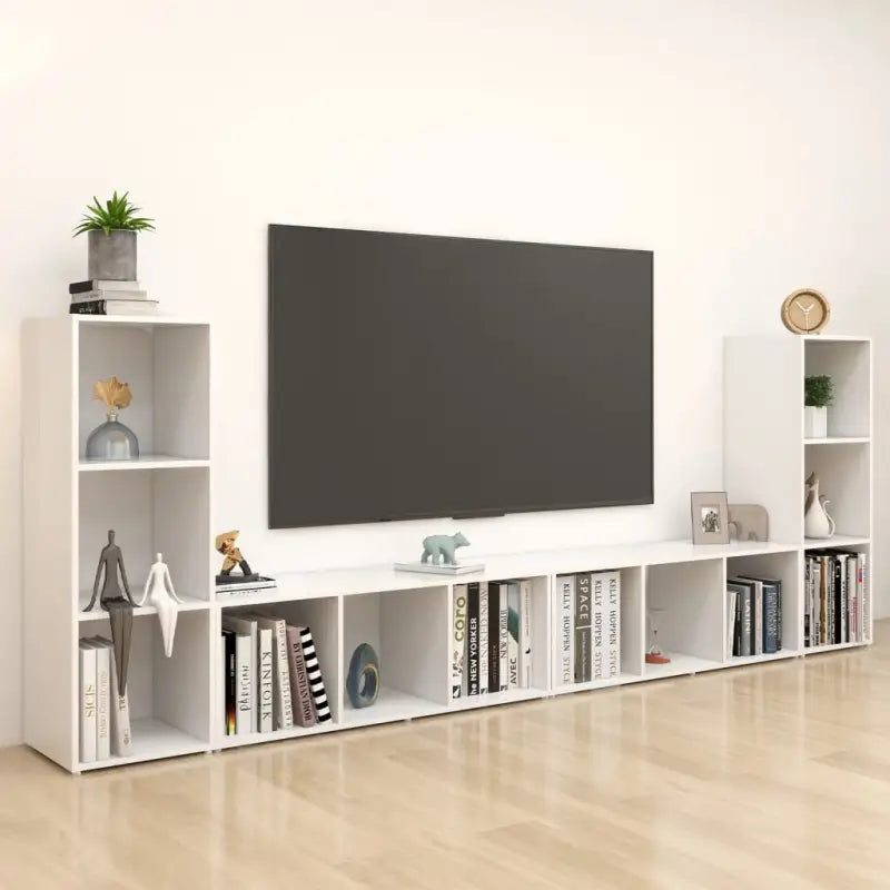 Klassieke tv-meubel van bewerkt hout met trendy design - Tv-meubels
