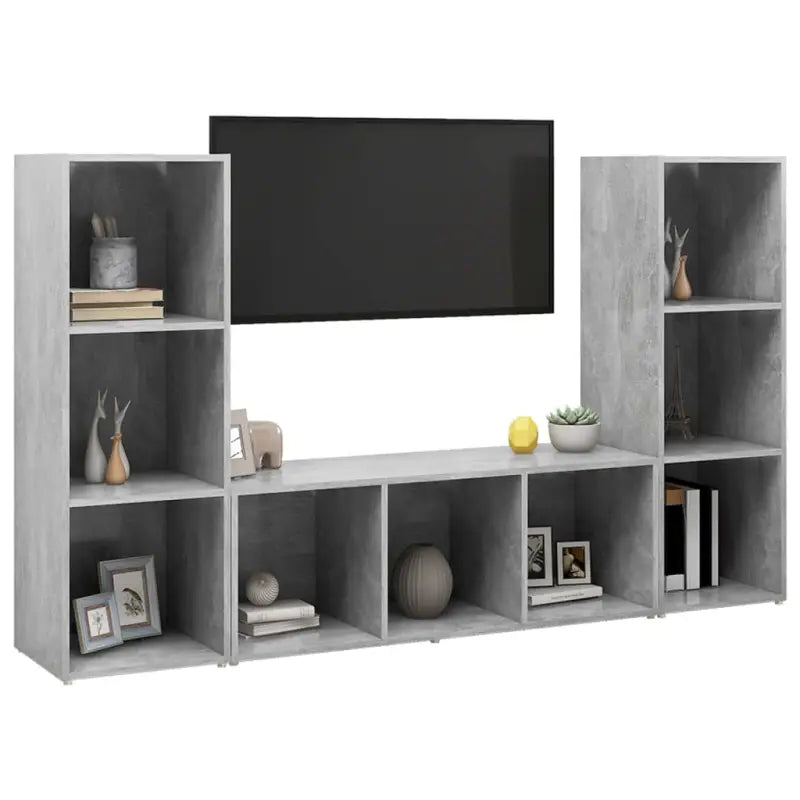 Klassieke TV-meubel van bewerkt hout voor een stijlvolle woonkamer - Tv-meubels