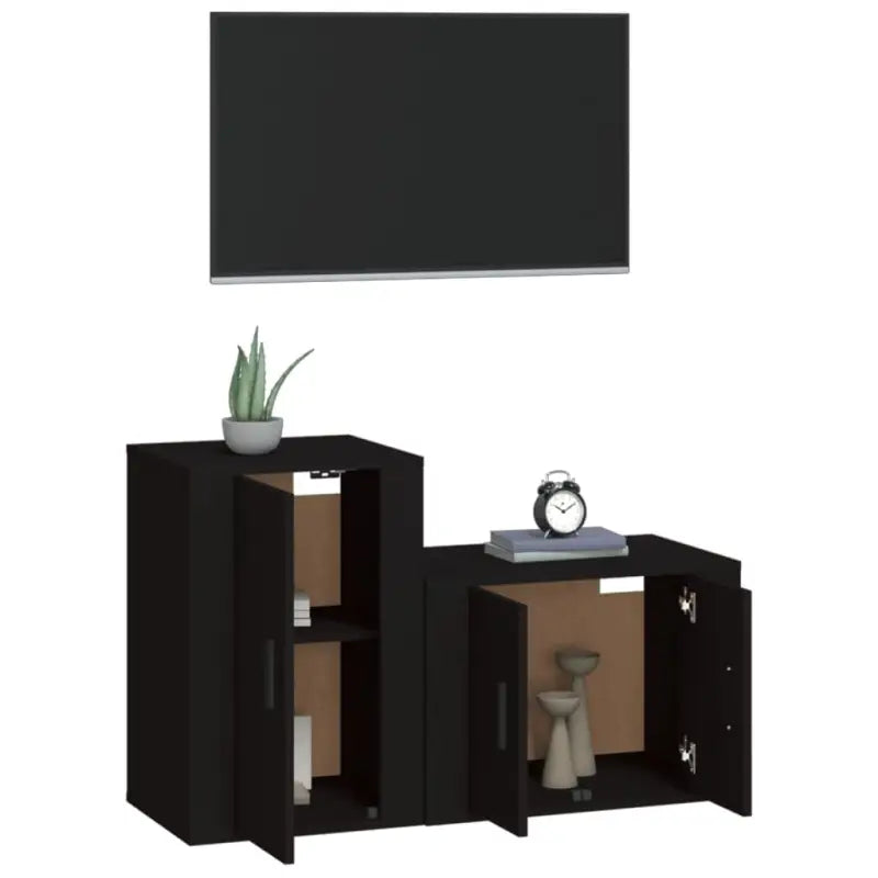 Klassieke TV-meubels met bewerkt hout voor een stijlvolle kamer uitstraling - Tv-meubels