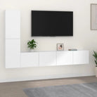 Klassieke Tv-meubels met bewerkt hout voor een stijlvolle kamer - Wit / 4 / 80 cm - Tv-meubels