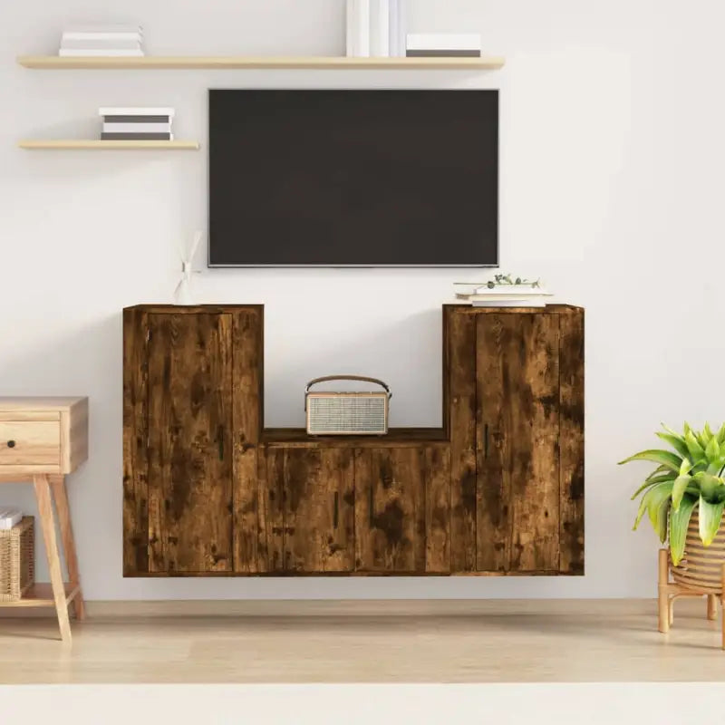 Klassieke Tv-meubels met bewerkt hout voor een stijlvolle kamerhoek - Tv-meubels