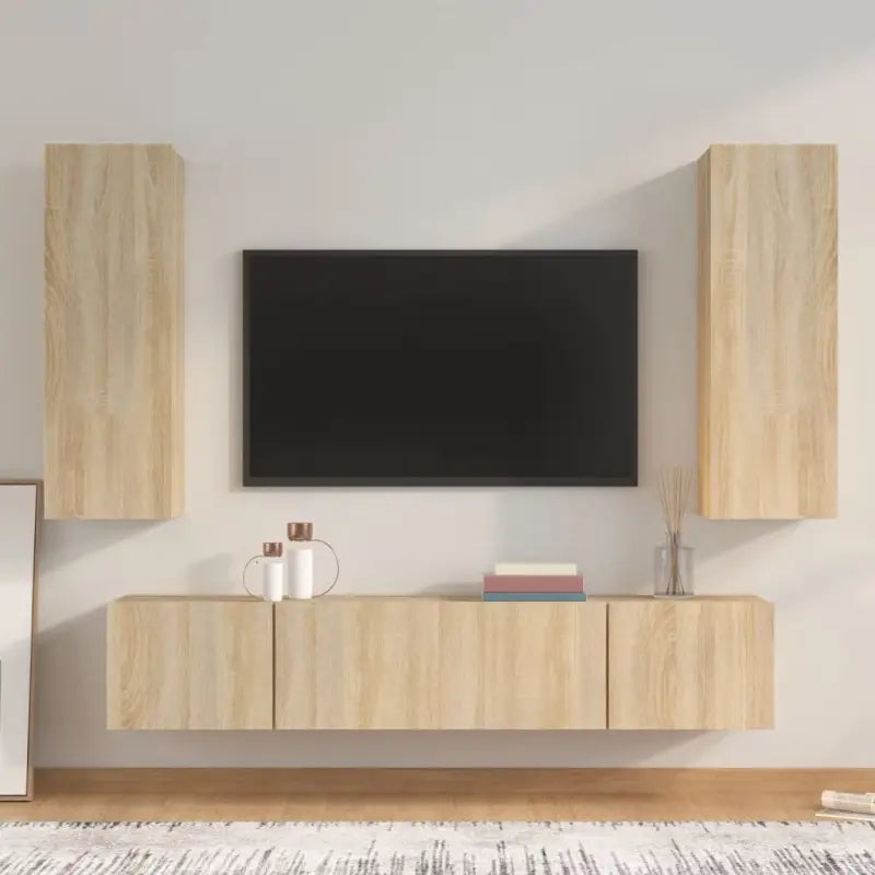 Klassieke tv-meubels van bewerkt hout met trendy en praktische ontwerp - Tv-meubels