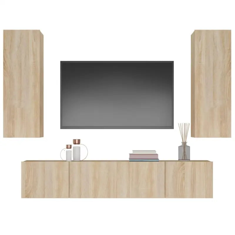 Klassieke tv-meubels van bewerkt hout met trendy en praktische ontwerp - Tv-meubels