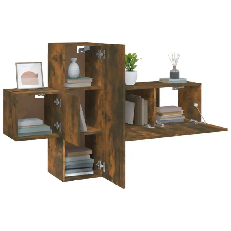 Klassieke tv-meubels van bewerkt hout voor een stijlvolle kamer centerpiece - Tv-meubels