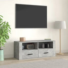 Klassieke tv-meubels van bewerkt hout voor een stijlvolle woonkamer - Betongrijs / 1 - Tv-meubels