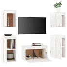Klassieke TV-meubels van massief grenenhout met trendy design - Tv-meubels