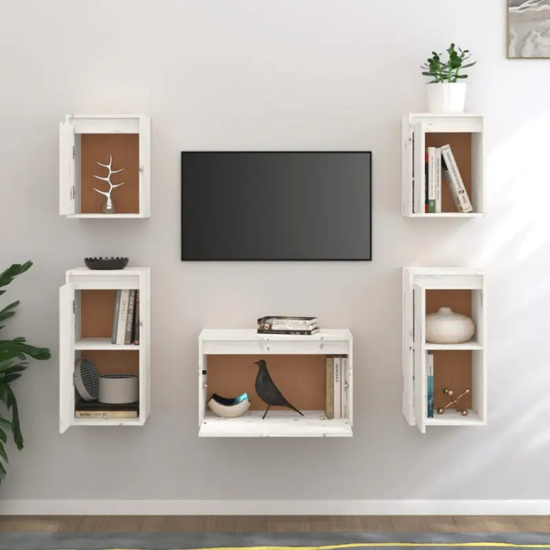 Klassieke TV-meubels van massief grenenhout met trendy design - Tv-meubels
