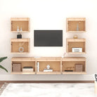 Klassieke tv-meubels van massief grenenhout voor een stijlvolle woonkamer - Tv-meubels