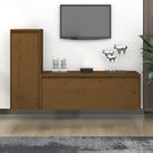 Klassieke TV-meubels van massief grenenhout voor een stijlvolle kamer - Tv-meubels