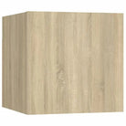 Klassieke tv-meubelset van bewerkt hout met trendy en praktische stijl - Tv-meubels
