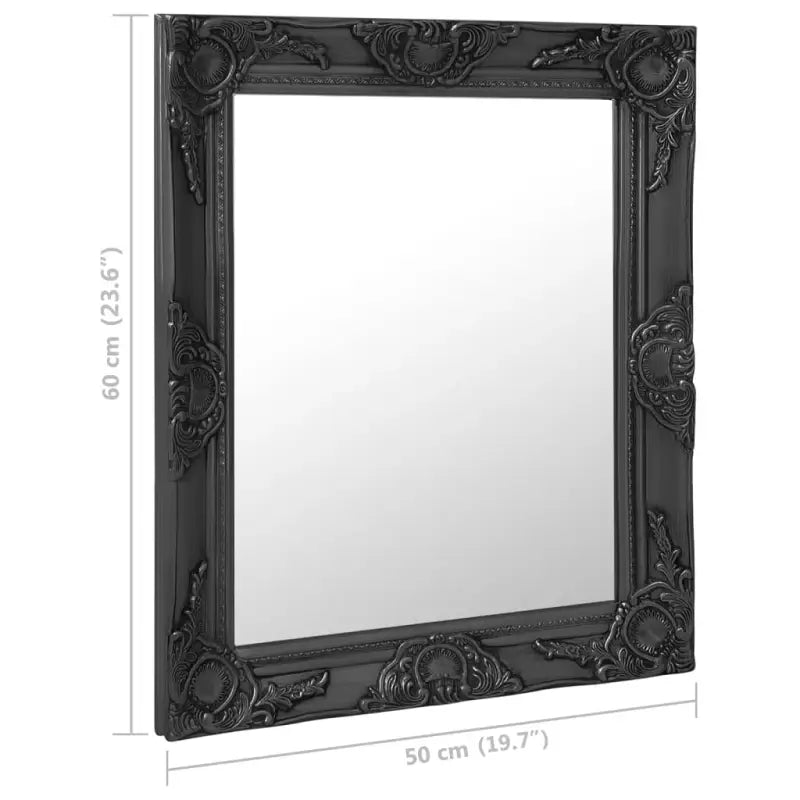 Klassieke wandspiegel met sierlijk barokframe - Spiegels