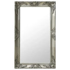 Klassieke wandspiegel met sierlijk barokframe - Zilver / 50 x 80 cm / 1 - Spiegels