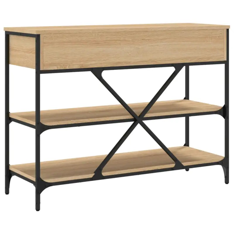 Klassieke wandtafel van bewerkt hout voor binnengebruik - Bijzettafels