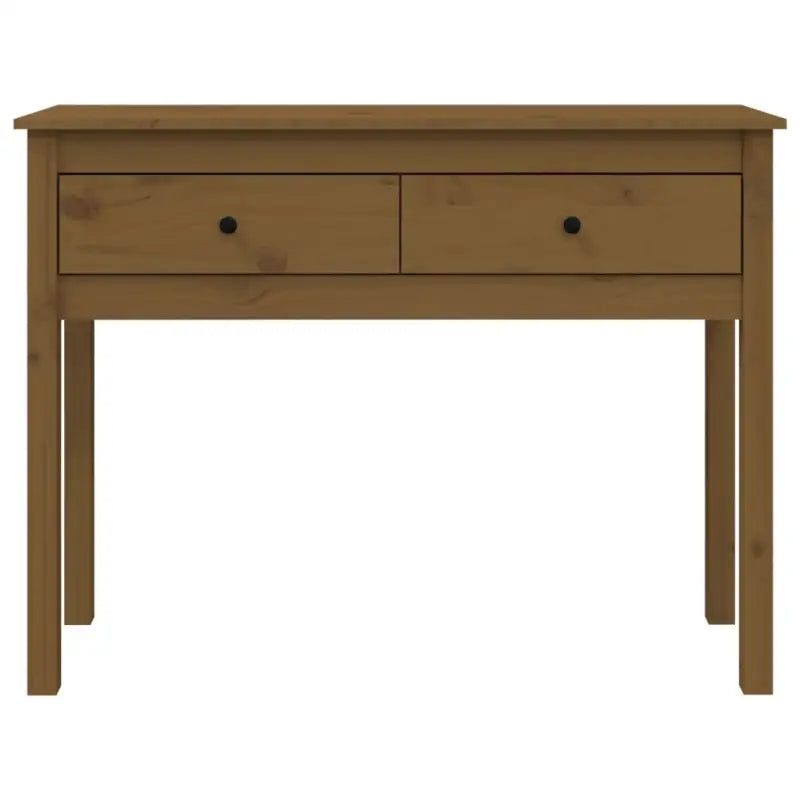 Klassieke wandtafel van massief grenenhout voor je interieur - Bijzettafels