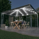 Klassieker en elegant partytent voor buitenactiviteiten - Antraciet / 400 x 300 cm / 1 - Partytenten & prieëlen