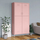Kledingkast met verstelbare schappen voor een overzichtelijk interieur - Roze / 1 - Kledingkasten